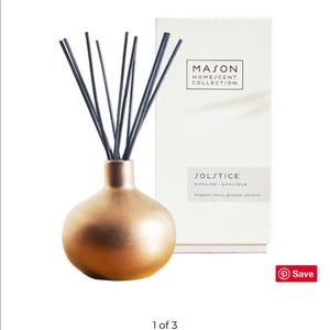 Solstice reed diffuser with vase aromatherapy
